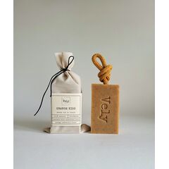 natural orange soap