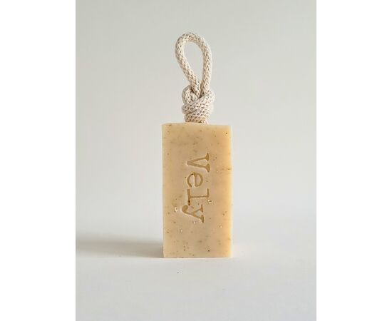 natural soap with white clay